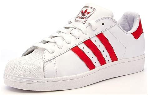 adidas originals red shoes|adidas with red stripe.